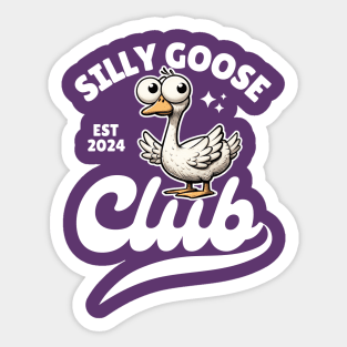 Silly Goose Club Sticker